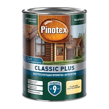 Пропитка Pinotex Classic Plus 3в1 Лиственница 0,9л Распродажа