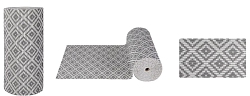 Коврик напольный из вспененного ПВХ NON SLIP MAT шир.0,65м арт.1299D