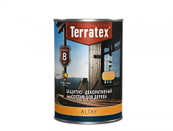 Деревозащитный состав Terratex ALTAY ULTRA КРАСНОЕ ДЕРЕВО 1л