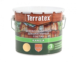 Деревозащитный состав Terratex KARELIA БЕСЦВЕТНЫЙ 3л (Распродажа)