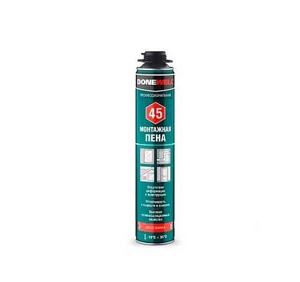 Пена монтажная DONEWELL PROFF 45 1000мл. (Распродажа) - №1