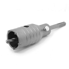 Коронка по бетону 45мм в сборе