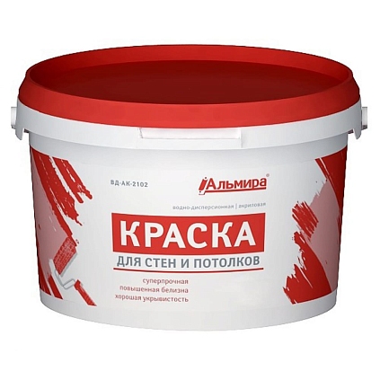 Краска для СТЕН и ПОТОЛКОВ  3кг (Распродажа) - №1