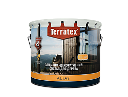 Деревозащитный состав Terratex ALTAY ULTRA ПАЛИСАНДР 9л