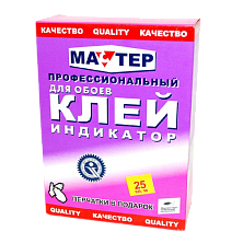 Клей для обоев МАСТЕР индикатор 200гр. (Распродажа)