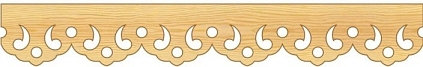 2/2 Фронтон ширина 120 мм 3,0м - №1