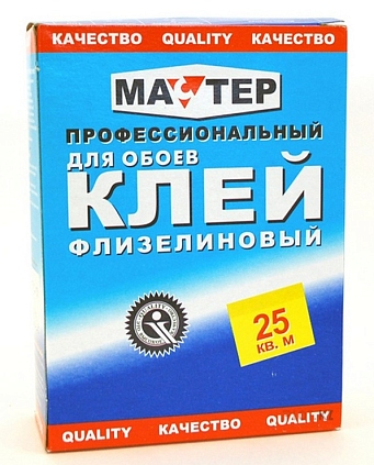 Клей для обоев МАСТЕР флизелиновый 200гр. - №1