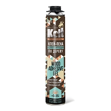 Клей-пена KOLT WOOD ADHESIVE GEL для дерева профессиональный 900гр (Распродажа)