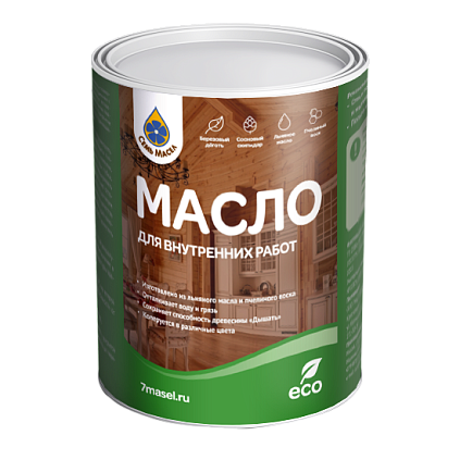 Масло для внутренних работ 2,5л - №1