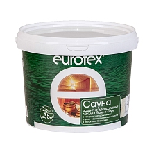 Лак для бань и саун Eurotex Сауна шелковисто-матовый 2,5кг (Распродажа)