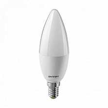 Лампа светодиодная LED 10вт E14 белый матовая свеча PROMO ОНЛАЙТ